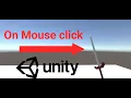 Play animation on mouse click Unity tutorial