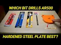 Which Drill Bit Is BEST For Hardened Steel Plate Or Stainless Find Out