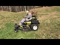 Cub Cadet Commercial M60 Tank Zero Turn Mower
