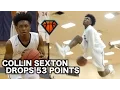 Collin Sexton GOES CRAZY For 53 Points 11 Threes On His Senior Night