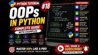 Python Tutorial OOP in Python Explained Classes Objects