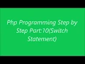 Php Programming Switch Statement Tutorial Bangla