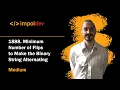 Minimum Number of Flips to Make the Binary String Alternating LeetCode 1888 - Python