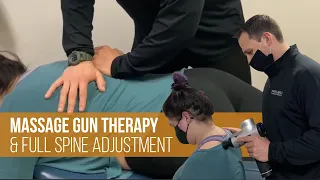 Soothing Massage Gun Therapy Full Spine Adjustment - Jacksonville FL