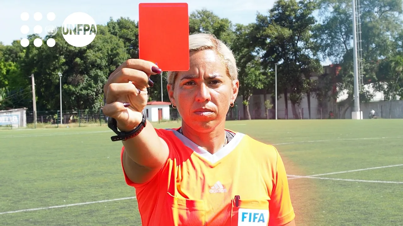Football inspires a female referee in Cuba to overcome sexism