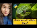 Python Comments Kya Hote Hain Single Inline Multi Line Comments in Python Hindi 1Min 2026