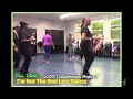eZPZ I'm Not The One Line Dance (DEMO Session w Happy Feet)