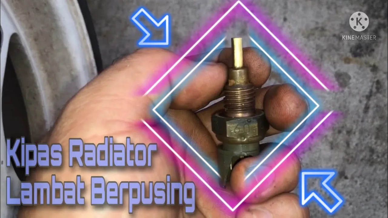 Antara punca kipas radiator lambat pusing adalah..... tak perlu tukar barang pun.