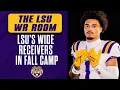 LSU Football Fall Camp The new-look WR room in Baton Rouge