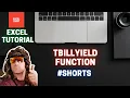 TBILLYIELD Function Microsoft Excel Tutorial