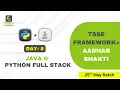 Java Python Data Science TSSE Aadharshakti Day 7 25th May Batch FirstBit Solutions