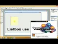 listbox control in visual basic 6 0 visual basic programming in hindi
