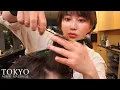 ASMR💈眠りを誘う理容師(岡田さん)のヘアカット＆マッサージ