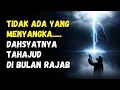 Lagu Dahsyatnya Tahajud di Bulan Rajab Saat Doamu Tak Lagi Pulang dengan Kosong