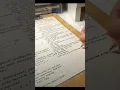 Take aesthetic notes with me study vlog