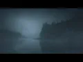 Moody Stormy Night on a Lake in the Woods | Soothing Rain & Thunder sounds | Relax | Study | Sleep