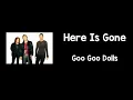Download Lagu Here Is Gone (Lyrics) - Goo Goo Dolls