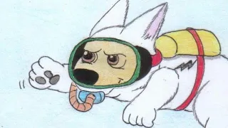 bolt the superdog scuba diving art by fredvegerano on deviantart