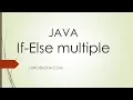 JAVA if-else multiple statements with logical operators in Hindi