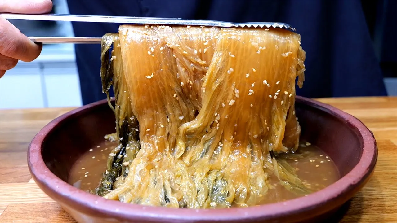 전기밥솥 묵은지찜