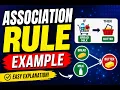 Association Rule Example Explained in 5 Minutes