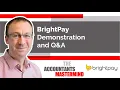 BrightPay Payroll Bureau Software Demonstration and Q A The Accountants Mastermind