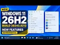 New Windows 11 26H2 Build 26340 9212 - New Context Menu AutoPlay Dialog and more Experimental