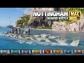 Download Lagu Cruiser Nottingham in a ranked thriller - World of Warships