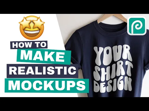 Download MP3 How to Make a Realistic T-shirt Mockup with Shadows & Highlights (Dark T-shirt) Photopea Tutorial
