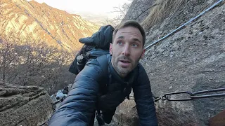 攀登华山