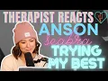 Download Lagu Therapist Reacts to Anson Seabra - Trying My Best