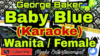 Download BABY BLUE - (KARAOKE) Nada Wanita / Female || F=DO MP3