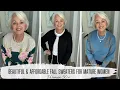 Amazon Beautiful Fall Sweaters for Mature Women Cozy Flattering Finds
