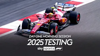 FULL COVERAGE! Morning Session | F1 Testing | Day One