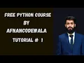 Why learn python Introduction to Python Python tutorial in HINDI URDU AfnanCodeWala