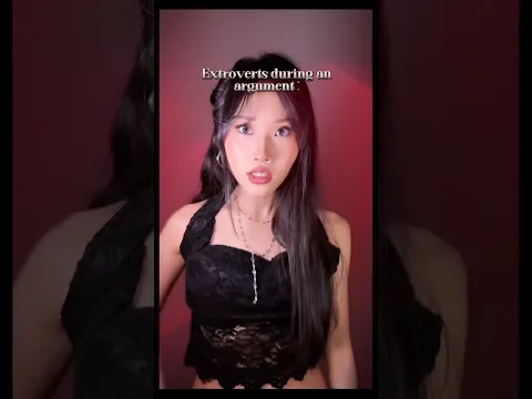 Extroverts during an argument vs introverts right before they snap. #shorts #relatable #acting #pov