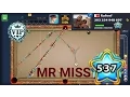 8 ball pool - Mr Miss VS Rafeef level 537