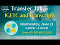6 11 IGETC Transcripts