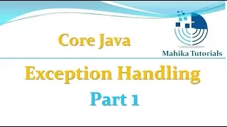 Core Java 64 - Exception Handling