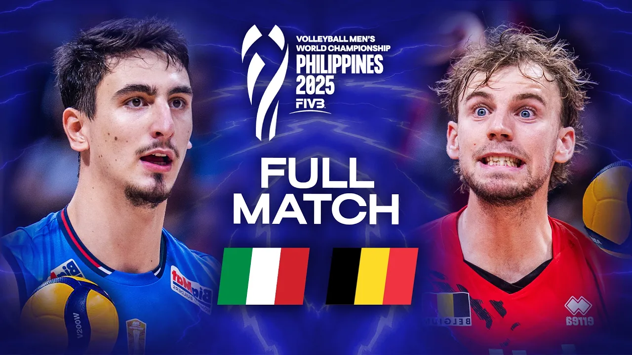 Italy 🇮🇹 vs. Belgium 🇧🇪 | Full Match | World Championship 2025 - Men