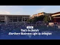 That s So Sketch Shorthorn illustrates Light Up Arlington