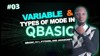 Principles of programming VARIABLE TYPES OF MODE IN QBASIC