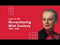 Remembering Mitzi Duxbury