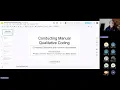 Conducting Manual Qualitative Coding Using Inductive and Deductive Approaches