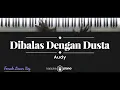 Download Lagu Dibalas Dengan Dusta - Audy Item (KARAOKE PIANO - FEMALE LOWER KEY)