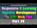 Responsive E Learning Website Development In PHP With PDO Part 30 User Side Category Section Design