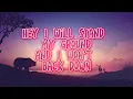I Won’t Back Down - Tom Petty (Lyrics Video)