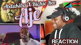 abdukiba u0026 richie ree aje official music video reaction