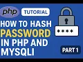 How to Hash Passwords in PHP Secure Login System Tutorial for Beginners