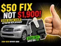 Dealer Wanted 1 900 I Fixed My Infiniti QX80 for 50 Blend Door Actuator DIY